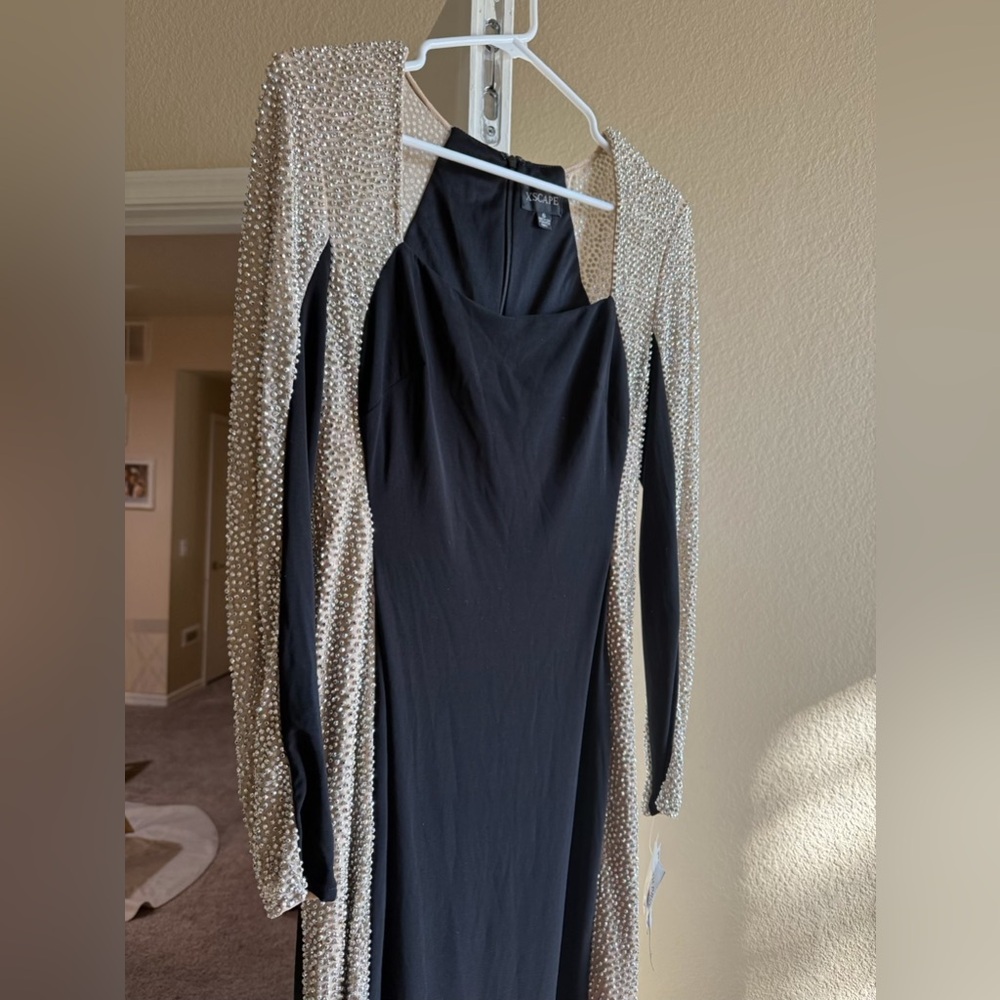 JILLIAN LONG SLEEVE CAVIAR DRESS - Picture 9 of 10